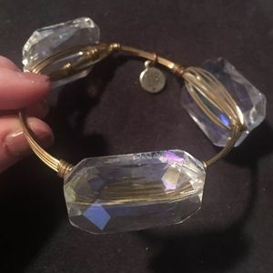 Bourbon & Boweties - clear bangle
